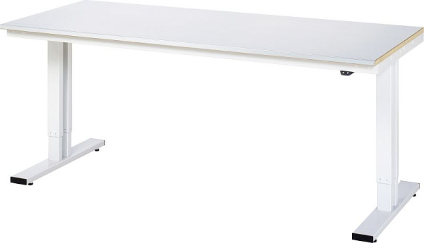 RAU Werktisch Serie adlatus 300, B2000 x T800 x H720-1120 mm, 08-WT-200-080-ES