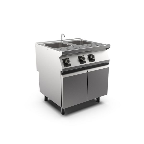 Mareno M1-700 Elektrischer Nudelkocher 2x GN 2/3, 2x 28 Liter, 80cm, CP78E, 171.445