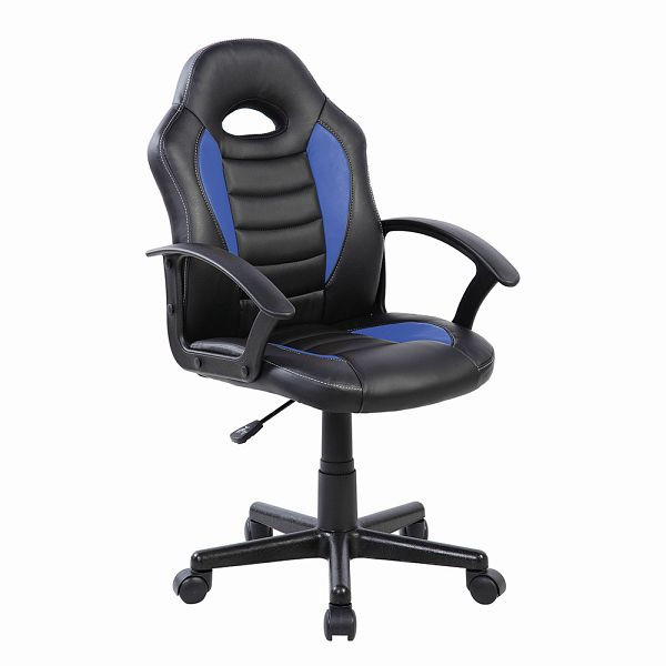 Rocada Gaming BASIC blau, 62x88-100x62 Kunstlederpolster, 912-3