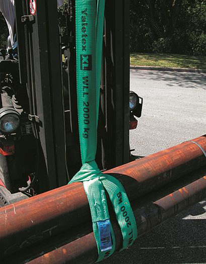 YALE Schwerlast-Rundschlinge mit extra dickem Einfachmantel XL04000-L1 3m XL-Mantel, N33304030