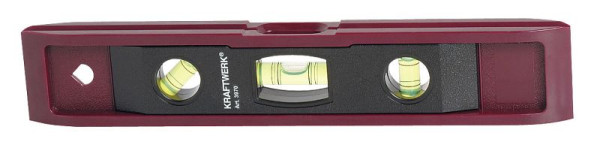 Kraftwerk Torpedo-Wasserwaage 225 mm/Magnet, Länge: 225 mm, 3970