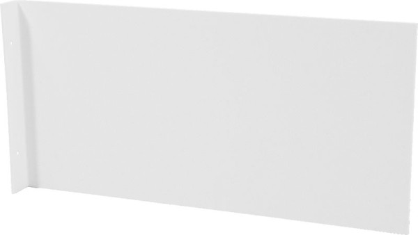 Moedel Fahnenschild blanko zur Wandmontage, Kunststoff, 297x148 mm, 65762