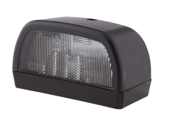 HELLA Kennzeichenleuchte - Halogen - 12/24V - geschraubt/Anbau - Lichtscheibenfarbe: glasklar, 2KA 998 523-131