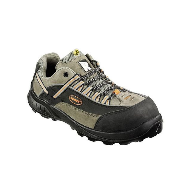 RUNNEX S2-ESD-Sicherheitshalbschuhe TeamStar, schwarz/grau/orange, Größe: 39, VE: 1 Paar, 5204-39