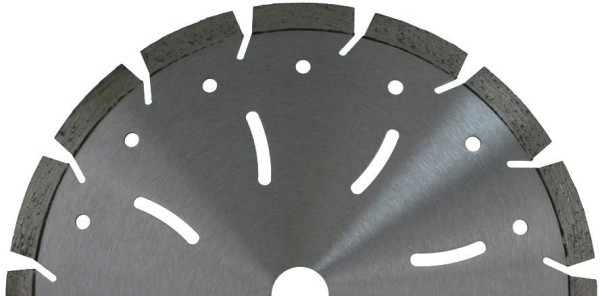 TECTOOL Diamantscheibe, segmentiert, Lüftungslöcher, Ø 125, 18183