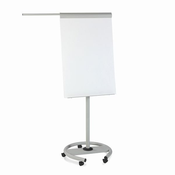 Rocada Mobiles Flipchart, magnetisch 2 Arme höhenverstellbar Rundfuß, 617