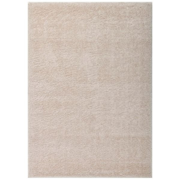HOME DELUXE Hochflor Teppich SOFI - 110 x 60 cm Beige, 56223