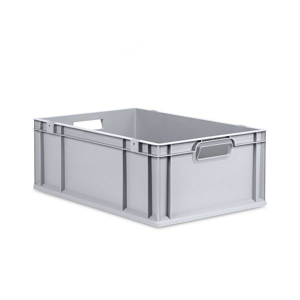 ADB Eurobox 600x400x220 mm offener Griff, stapelbar und lebensmittelecht, 51154