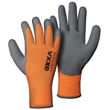 OXXA Handschuh X-Grip-Thermo 51-850 orange/grau, VE: 12 Paar, Größe: 8, 15185008