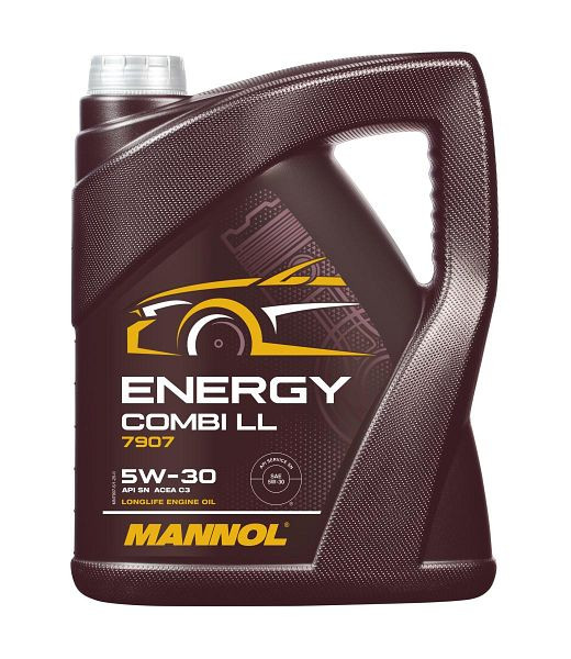 MANNOL Mehrbereichsmotoröl 7907 Energy Combi LL 5W-30, VE: 5 l, MN7907-5