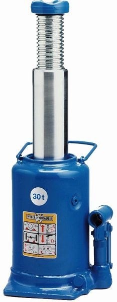 Kunzer Wagenheber mit Pumphebel, 30 Tonnen, 108.816.2, A 30-240