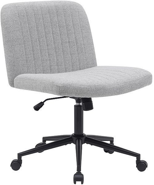 CLP Bürostuhl Kingman Stoff, hellgrau, 325347, 4255716341824