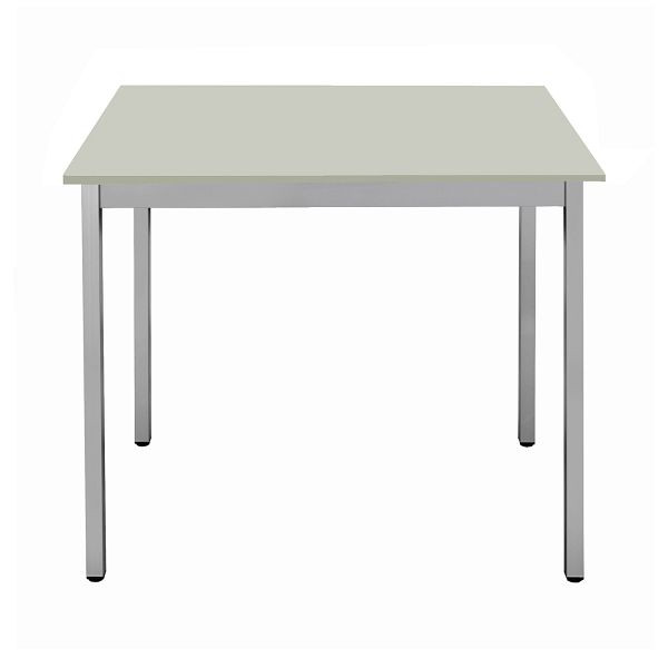 Bisley Mehrzwecktisch, Breite 700 mm, Tiefe 600 mm, 19mm Tischstärke, 399 chrom x G grau, MT0706G399