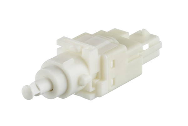 HELLA Bremslichtschalter, 12V, 2-polig, geclipst, Öffner, elektrisch, Gehäusefarbe: weiß, 6DD 008 622-721