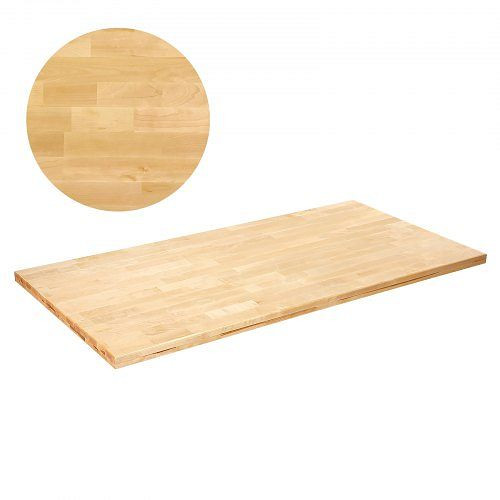 VEVOR Tischplatte, Massivholz, Schreibtischplatte, 119,9 x 74,9 x 3,8 cm, rechteckiges Ahornholz, GZTZMSMB4830KXSYNV0