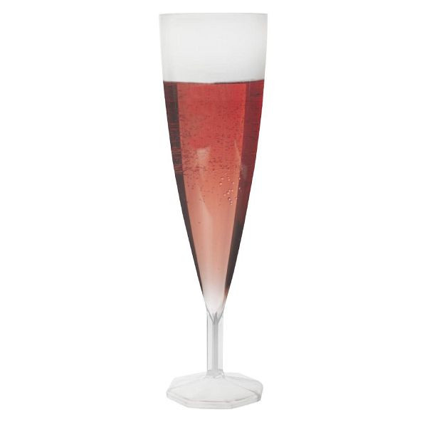 eGreen Einweg-Champagnergläser 135ml (Packung mit 150 Stück), CD730