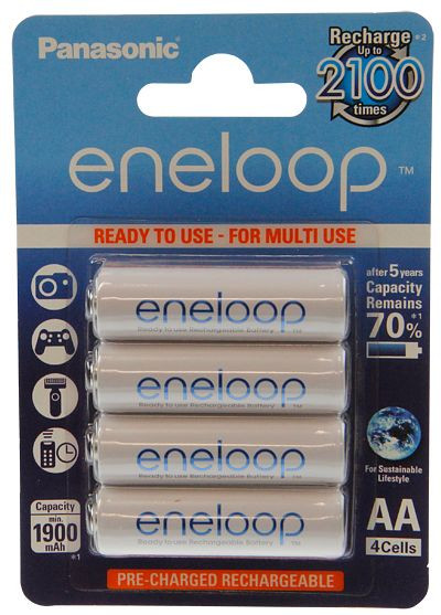 AGI Original PANASONIC ENELOOP BK-3MCCE/4BE Mignonakku, 28532