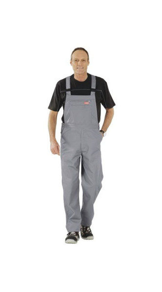 Planam MG 260 Latzhose, grau, Größe 48, 0835048, 4030913917580
