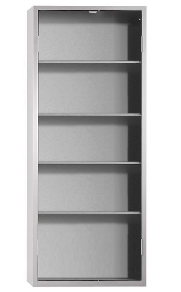 Kappes Ordnungsschrank ohne Türen Modell 20, 1600 x 690 x 285 mm, RAL 7035, 4 Fachböden verzinkt, 1002.01.0013