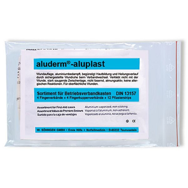 Stein HGS Fingerverbände-Sortiment -aluderm®-aluplast-, nach DIN 13157, 29000