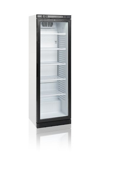 Cooldura Kühlschrank LED - 380 Liter, Weiß/schwarz, S3BC-I