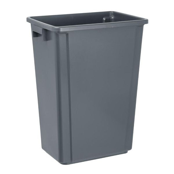 Jantex Slim Mülleimer Grau 60Ltr, schlankes Design, DX965
