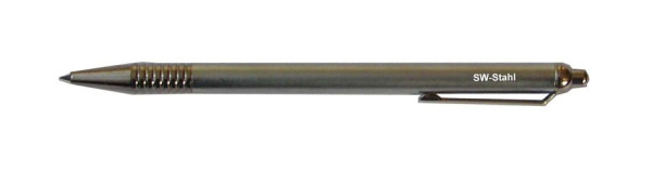 SW-Stahl Hartmetall-Reißnadel, 150 mm, mit Druckknopf und versenkbarer Spitze, 80380L