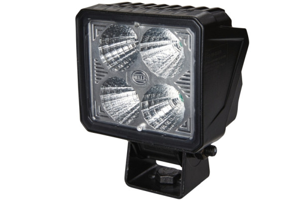 HELLA LED-Arbeitsscheinwerfer, Eco 18, 12/24V, 1350lm, geschraubt/Anbau, schwenkbarer Montagebügel, weitreichende Ausleuchtung, 1GA 996 479-031