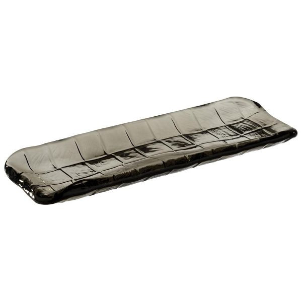 APS Teller / Sushiboard -TAKASHI- 19 x 6,5, Höhe: 1,5 cm, VE: 3 Stück, grau, 40901