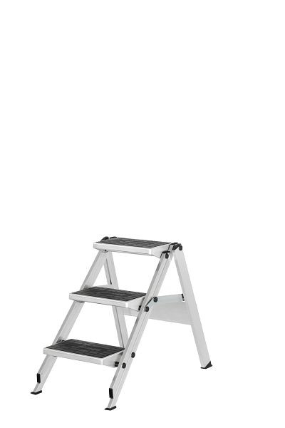 HYMER Sicherheitstreppe ohne Bügel, 3 Stufen, Standhöhe 0,70 m, 606003