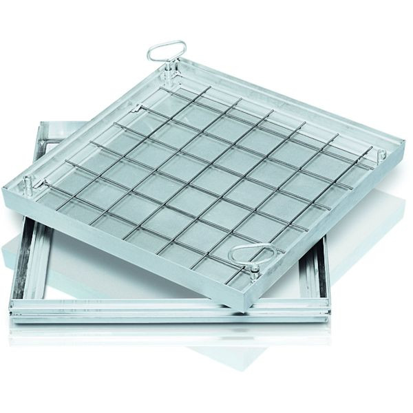 ZARGES Schachtabdeckung Aluminium 1000 x 1000 mm, 47010
