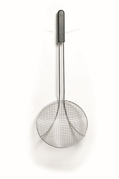 Hendi Frittierlöffel, ØxH: 240x50 mm, mit PA Griff, 640913