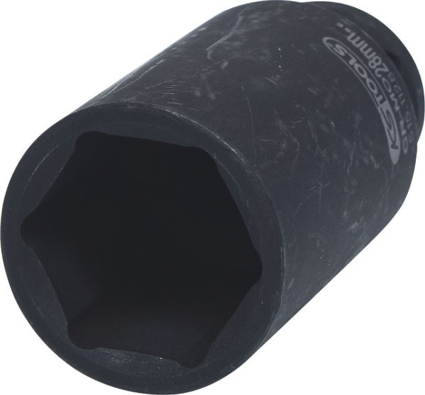 KS Tools 1/2" Sechskant-Kraft-Stecknuss, lang, 28mm, 515.1128