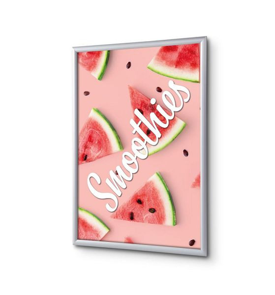 Showdown Displays Klapprahmen A4 Komplettset Smoothies, KRA4G25LPPI420
