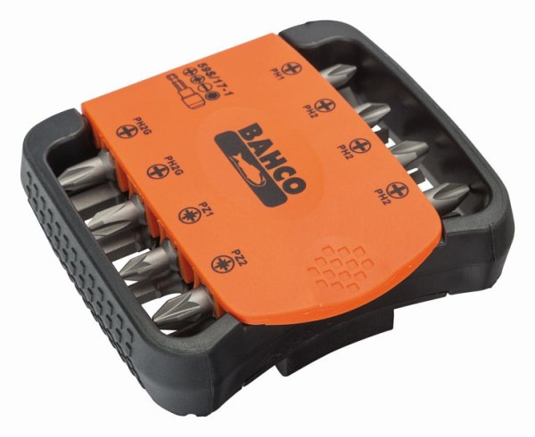 Bahco Bit-Satz, 17-teilig, PH, PZ, Hex, SL, 59S/17-1, 7314150191499