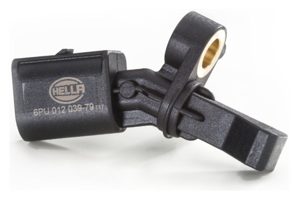 HELLA Sensor, Raddrehzahl, 12V, Hinterachse rechts, 6PU 012 039-791