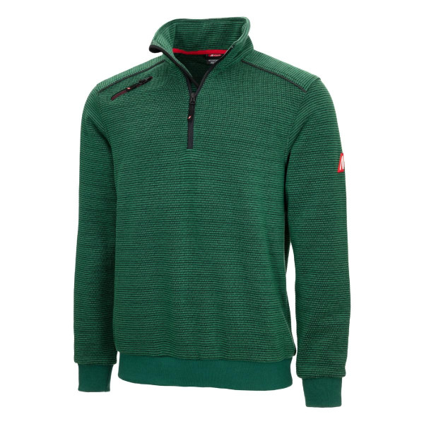 NITRAS MOTION TEX PLUS, Pullover, Größe: XS, Farbe: grün, VE: 10 Stück, 7034-XS