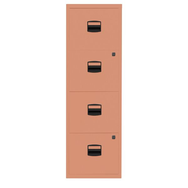 Bisley Home Hängeregistraturschrank PFA, 4 HR-Schubladen, 658 coral, PFA4F658