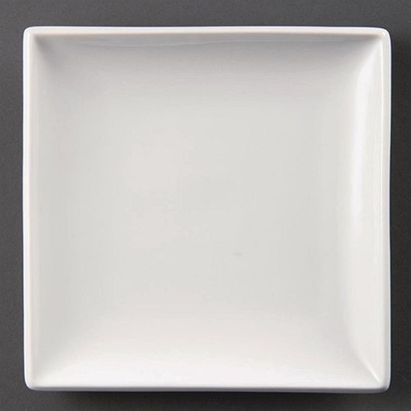 Olympia Whiteware quadratische Teller 29,5cm, VE: 6 Stück, U156