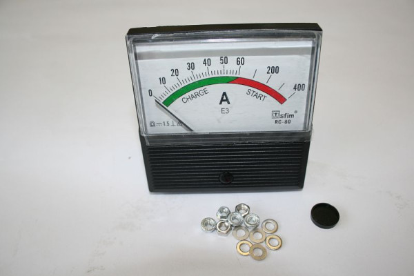 ELMAG Amperemeter 0-400 A, 80x80mm für EUROSTART 700/1000 Automatik, 9505260