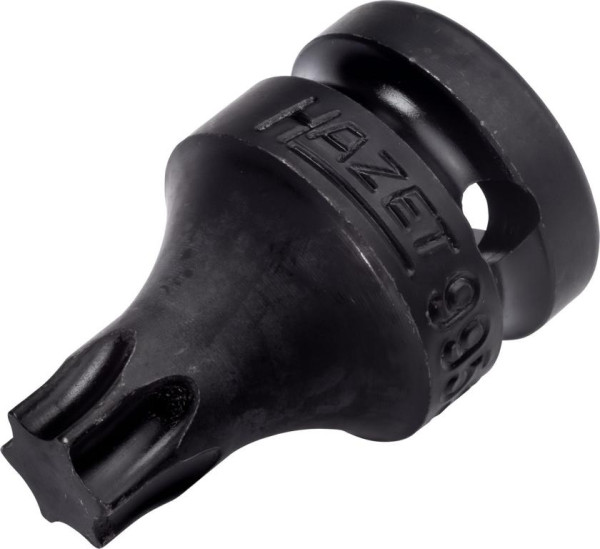 Hazet Schlag-, Maschinenschrauber Schraubendreher-Steckschlüsseleinsatz, TORX®, Vierkant hohl 12,5 mm, Innen TORX® Profil, T55, 995S-T55