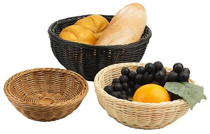 Contacto Polykorb, rund 17 cm, schwarz, 4783/177