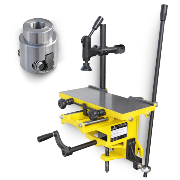 BAMATO Langlochbohrvorrichtung für BHM-250, BHM-250PRO, BHM-310, mit Westcott-Bohrfutter, BHM250310MA
