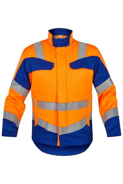 ROFA Jacke 2380, Größe 54, Farbe 242-leuchtorange-kornblau, 6652380-242-54
