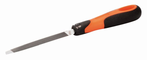 Bahco Dreikantsägefeile, mit Heft, 100 x 8,2 mm, Hieb 2, 4-183-04-2-2
