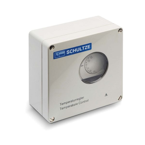 Schultze 1-000 Raumthermostat/Feuchtraumregler für Rippenrohrheizöfen, -20 bis +35°C, 1-000