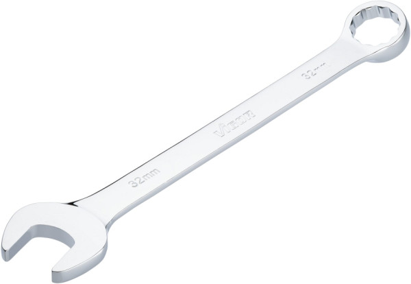 VIGOR Ring-Maulschlüssel, Außen Sechskant Profil, Außen Doppelsechskant Profil, SW 32 mm, V7740-32