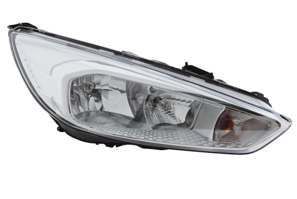 HELLA Glühlampe-Hauptscheinwerfer, für u.a. Ford Focus III, chrom, ECE/CCC, für Rechtsverkehr, rechts, 1EE 354 827-061