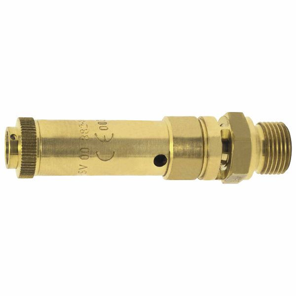 ELMAG Sicherheitsventil 16 bar, AG 3/8', DN 8, Messing, 11959