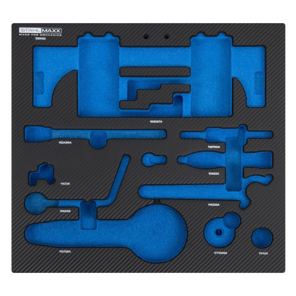 Stahlmaxx Schaumstoffeinlage 2/3 für BMW, Variante 1, XXL-999153S